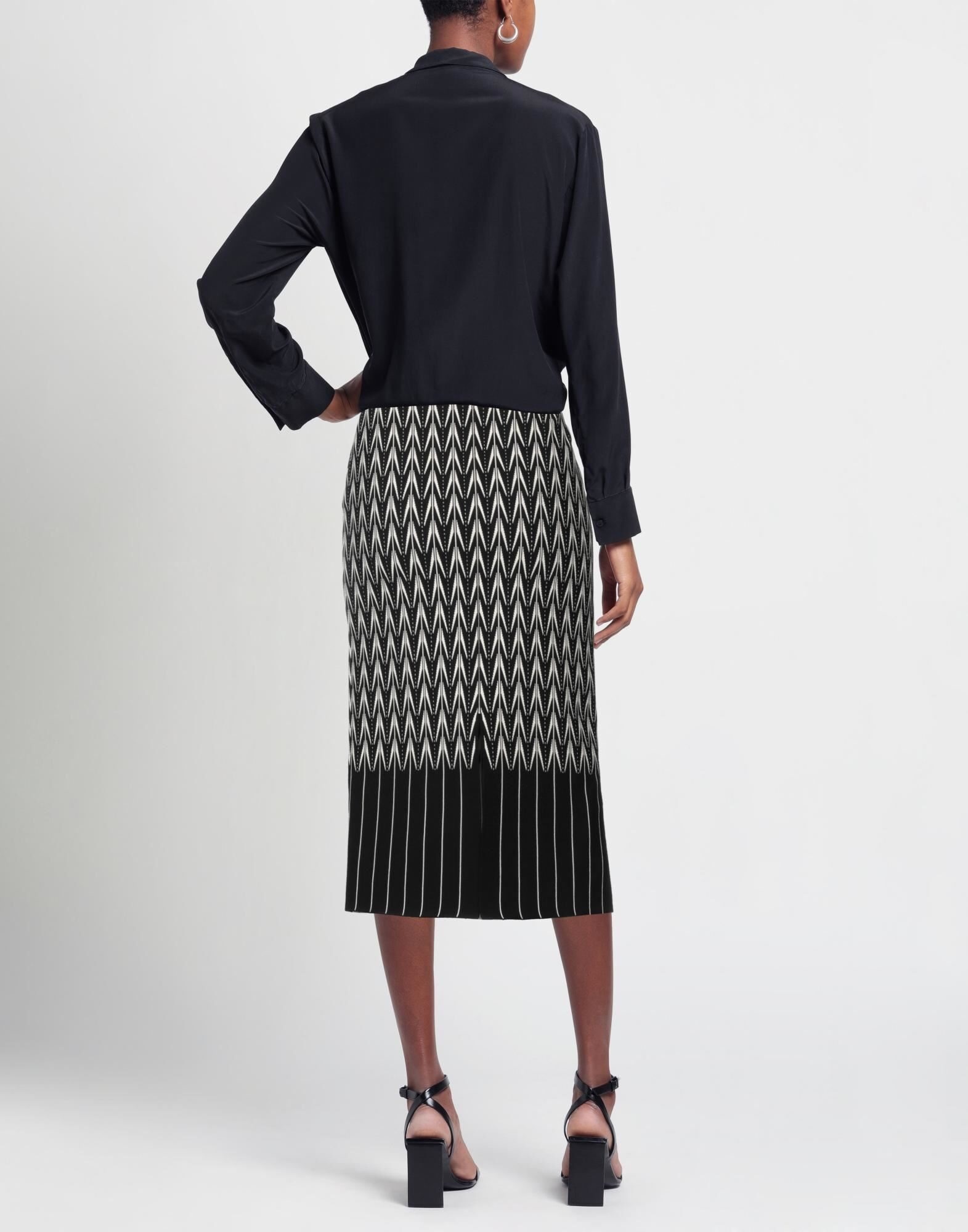 Black Women's Midi Skirt - 3