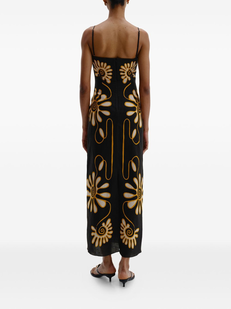 CALA de la CRUZ Samantha floral midi dress outlook