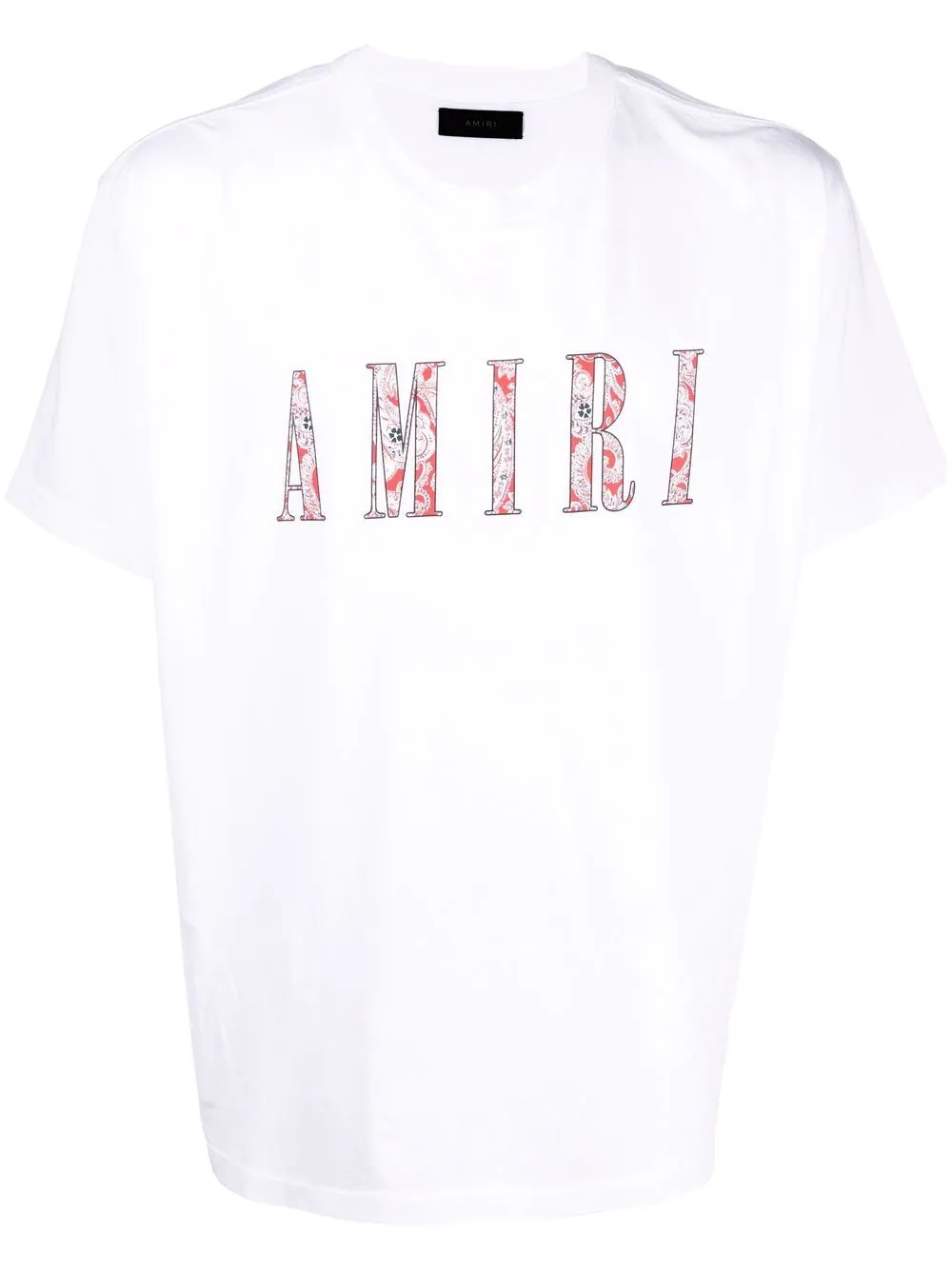 logo-print short-sleeved T-shirt - 1