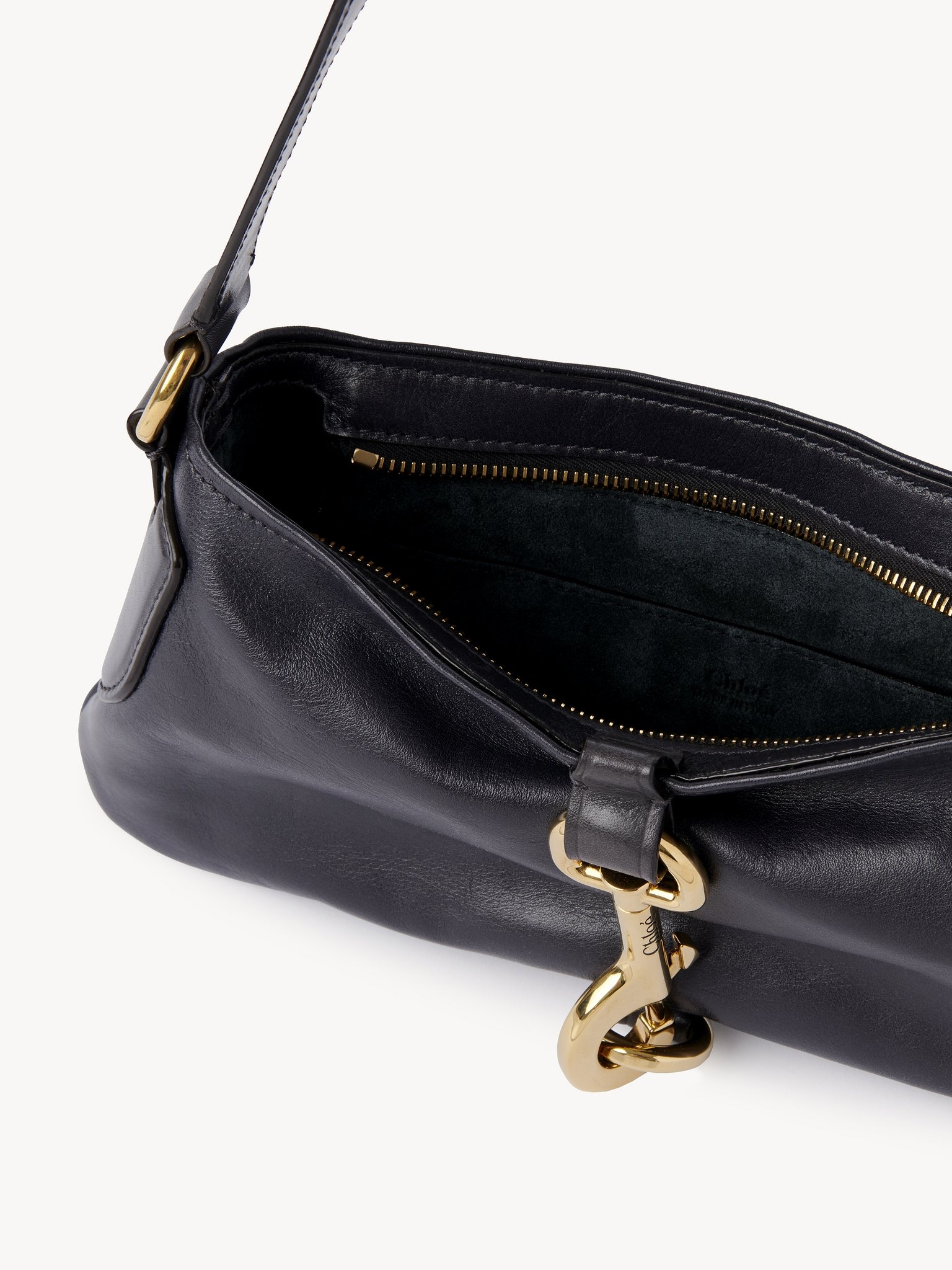 Chloé KERALA 25 SHOULDER BAG IN SOFT LEATHER | REVERSIBLE