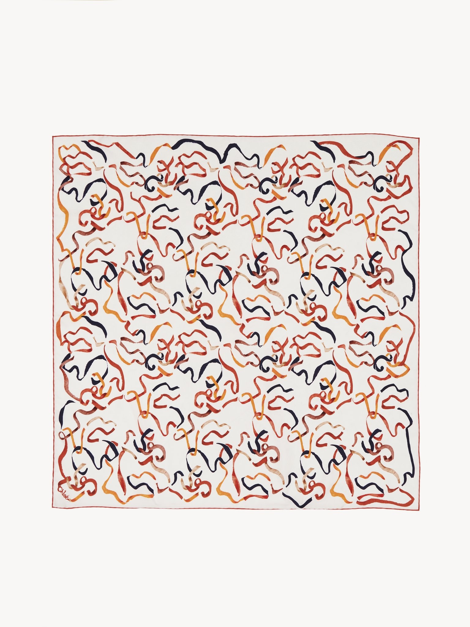 MULTICOLOR RIBBONS SCARF - 3
