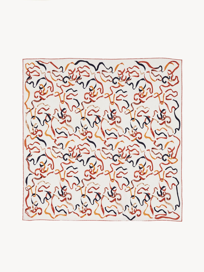 MULTICOLOR RIBBONS SCARF 3