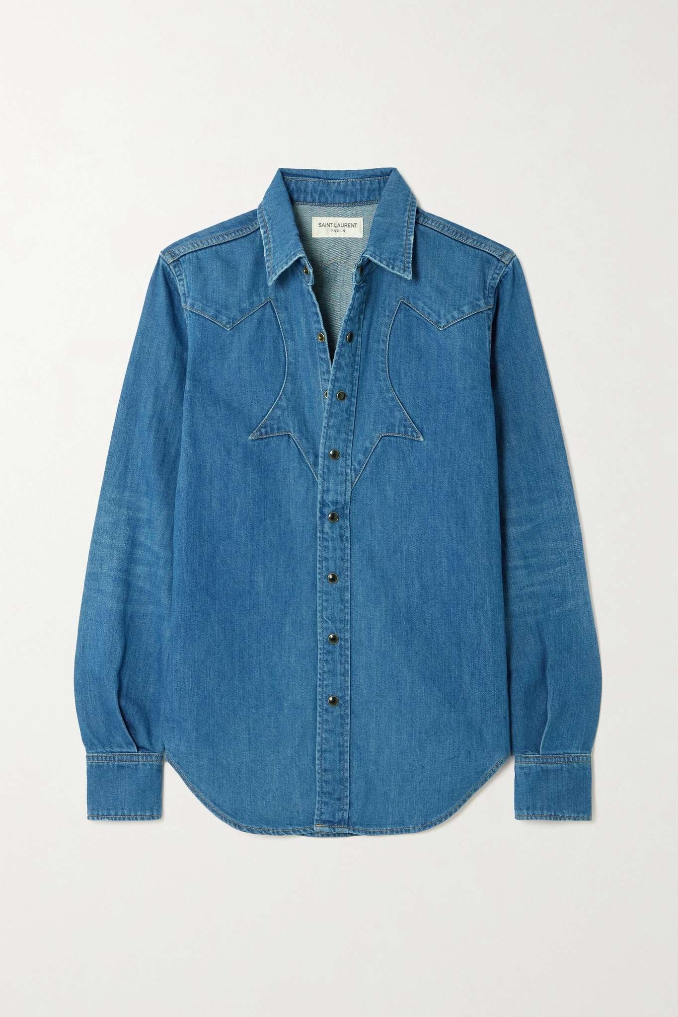 Western denim shirt - 1