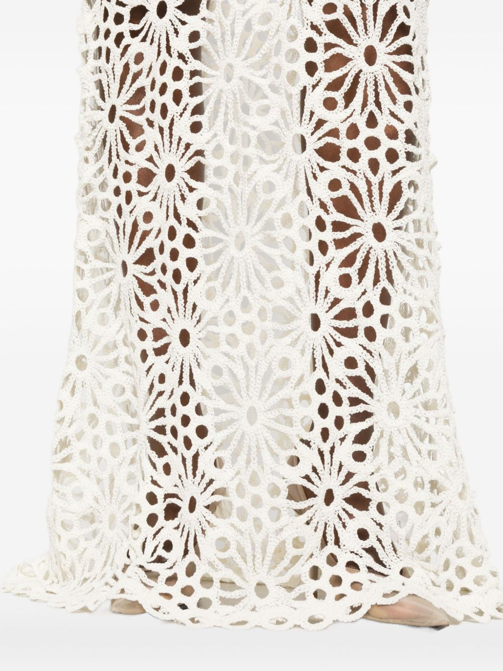 Obie floral-lace maxi dress - 5