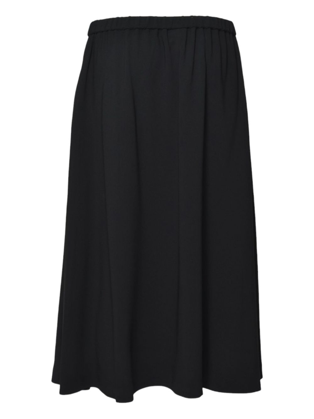 elasticated-waist midi skirt - 2