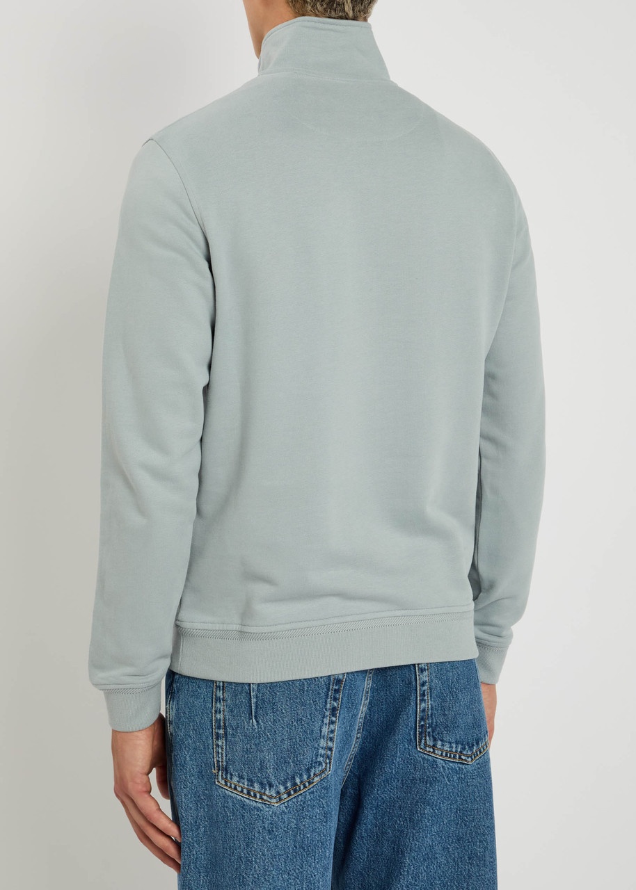 Belstaff Half-zip Logo Cotton Sweatshirt - 3