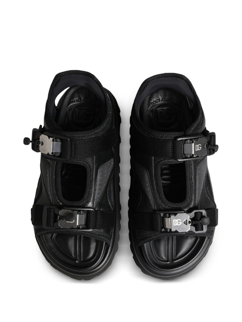 logo-detailed chunky sandals 4