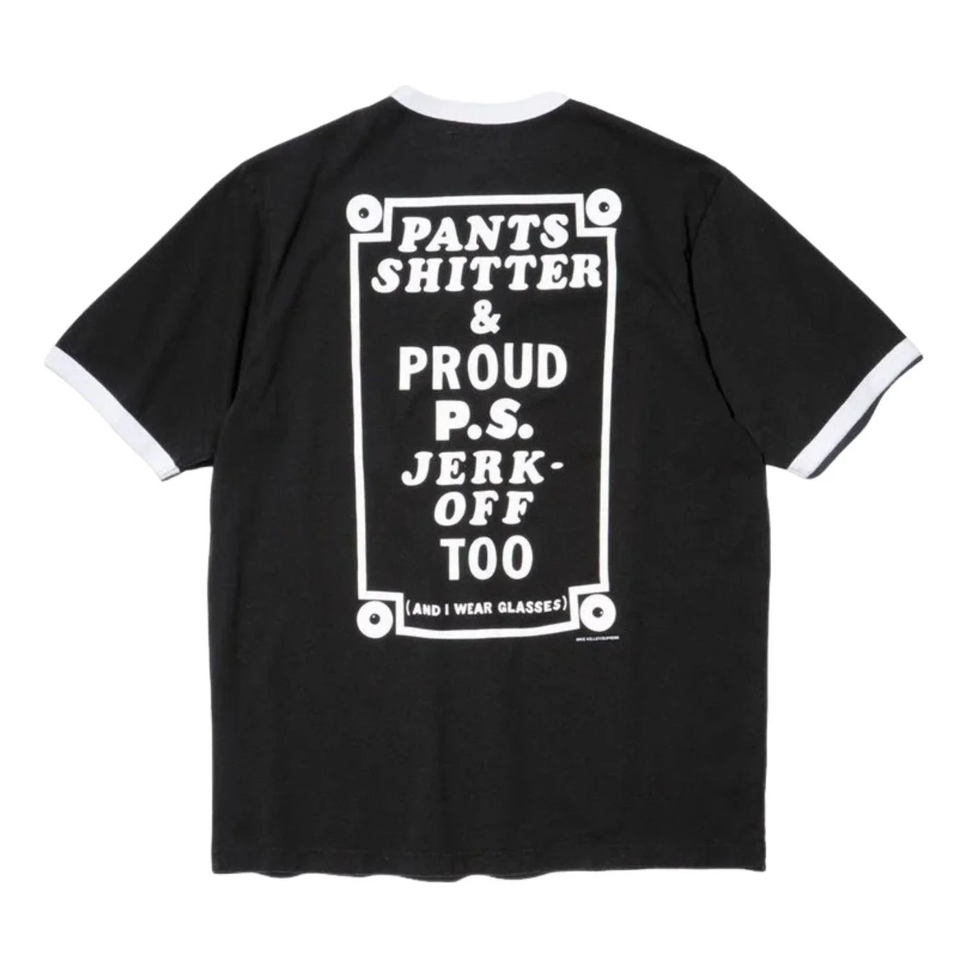 トップス Supreme Mike Kelley Ringer Tee Black S Supreme Supreme x Mike Kelley SS26 Ringer T-Shirt 'Black' SUP-SS26