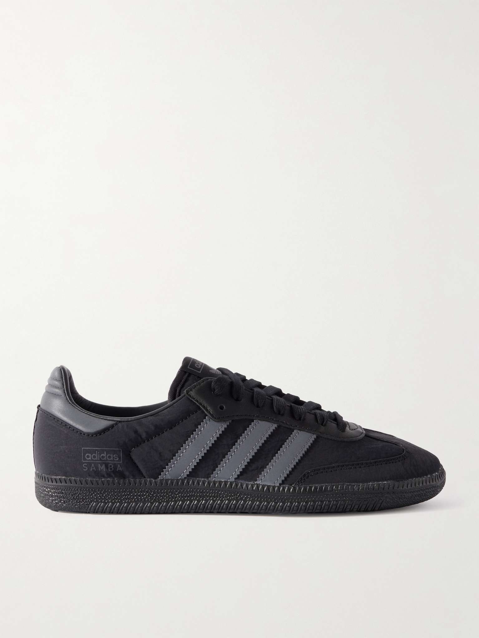 Samba OG Leather-Trimmed Shell Sneakers - 1