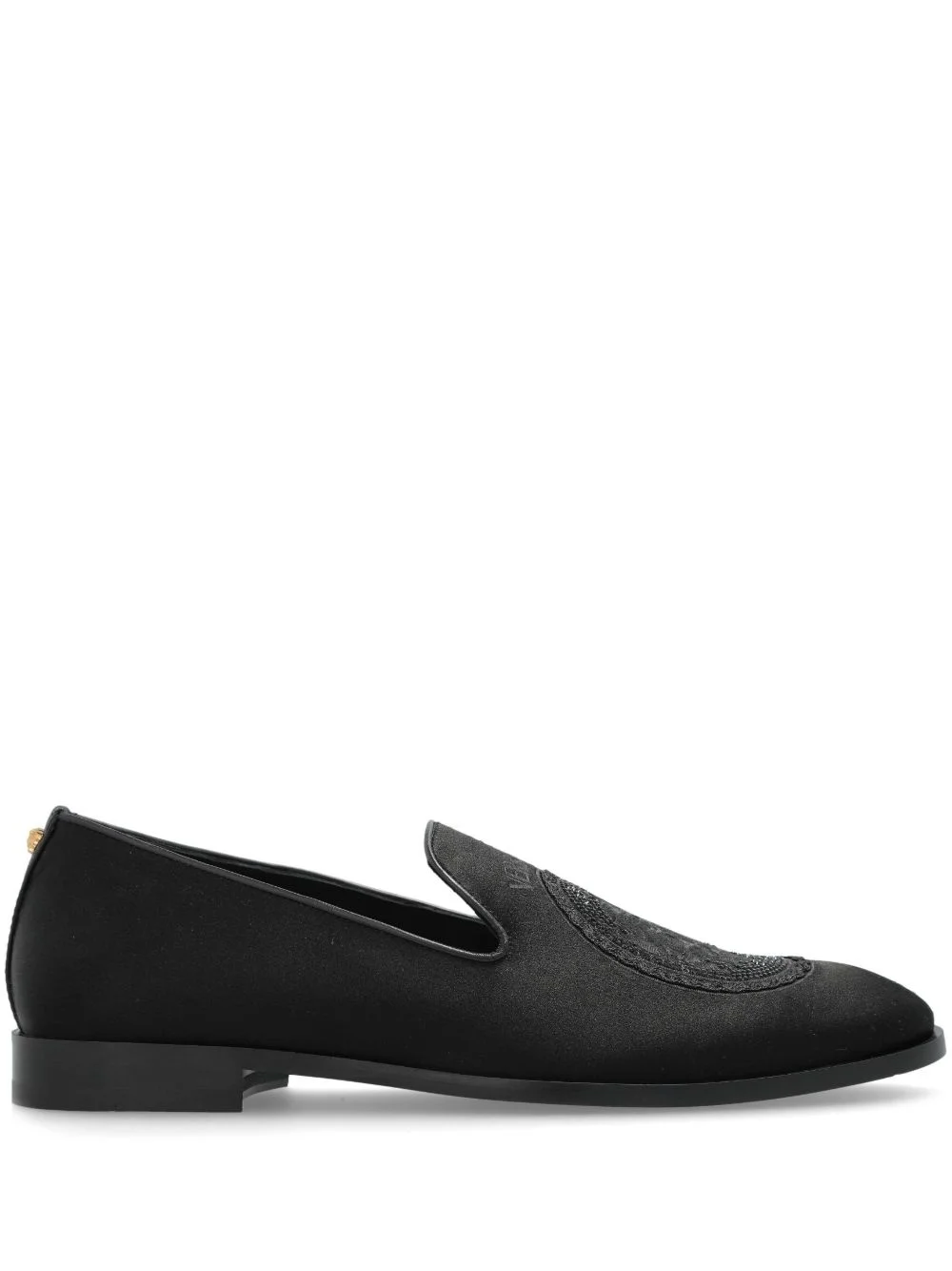 Barocco Medusa-embroidered loafers - 1