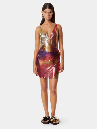 Paco Rabanne MULTICOLOR PIXEL DRESS outlook