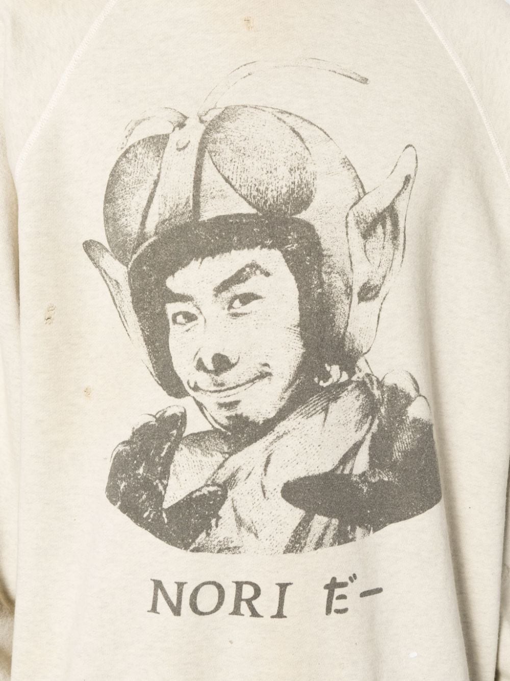 graphic-print cotton sweatshirt - 5