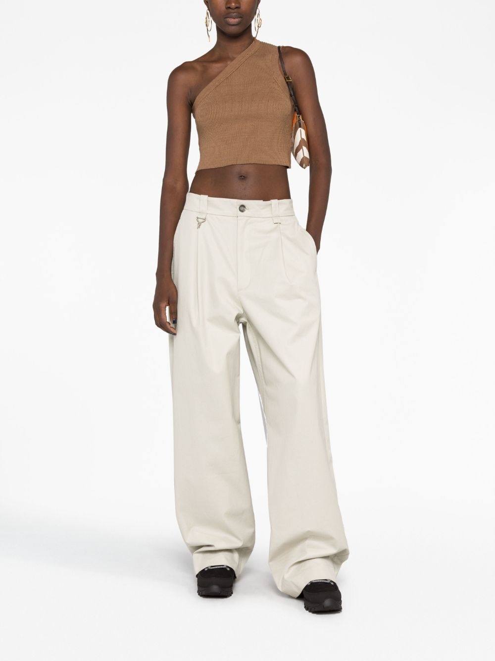 La Maille Ascu cropped top - 2