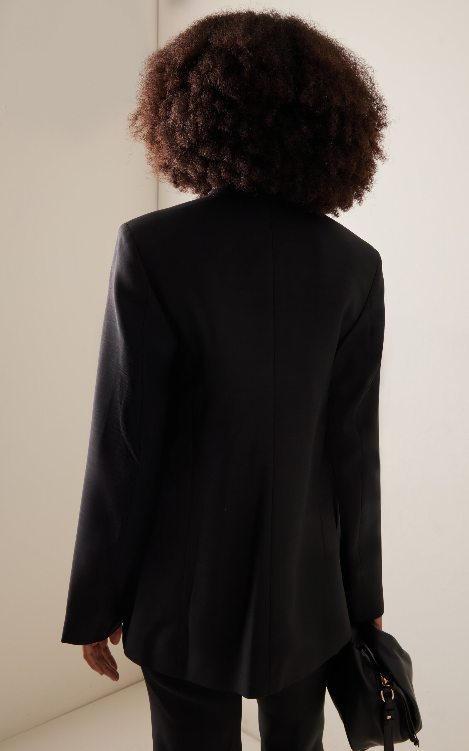 Polus Wool-Silk Suit Jacket black - 4