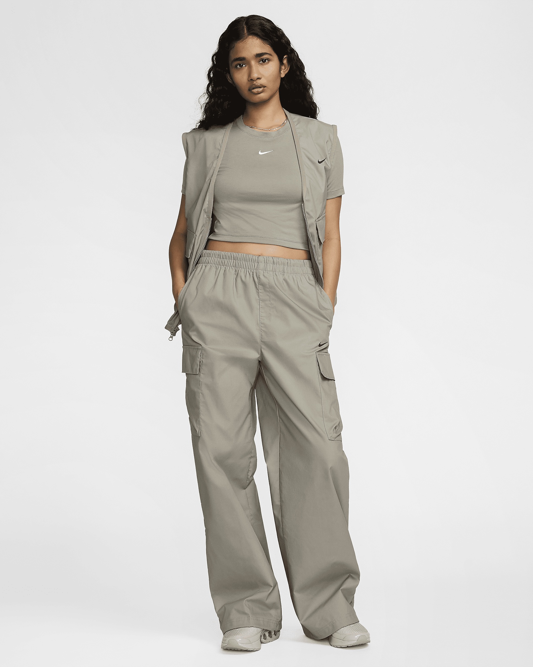 ★Nike★ Sportswear Everything Woven Mid-Rise Cargo Pants W Nike Women's Sportswear Everything Woven Mid-Rise Cargo