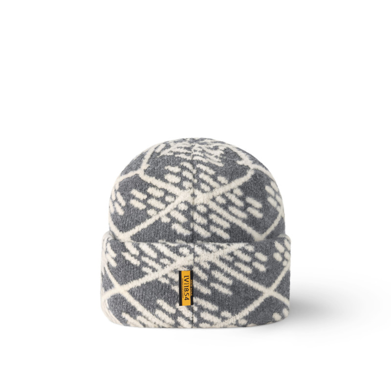 57th Street NYC LV Crush Damier Argyle Beanie 3