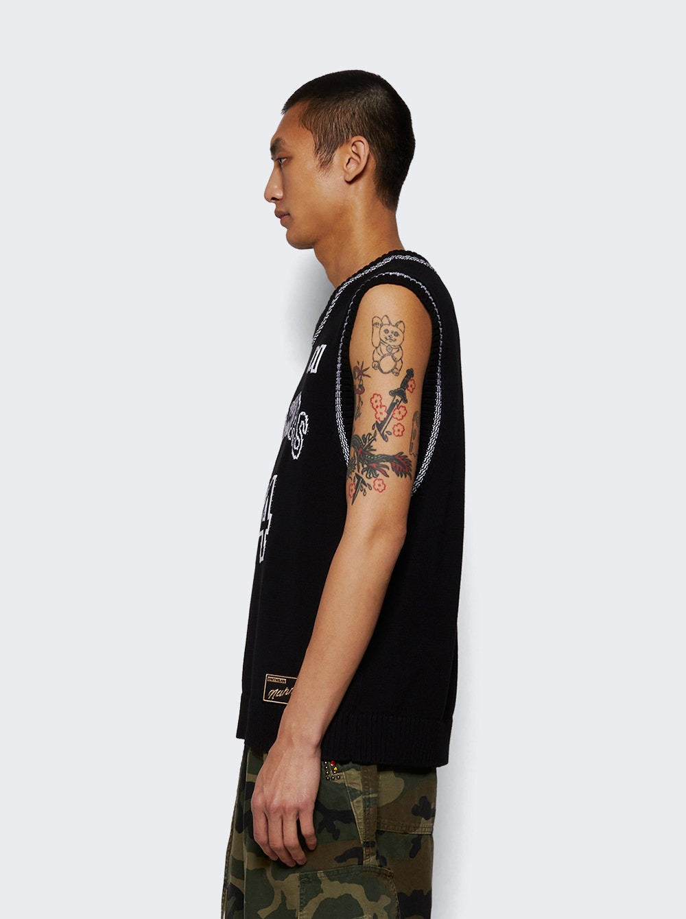 Knit 24 Basketball Jersey Black - 3