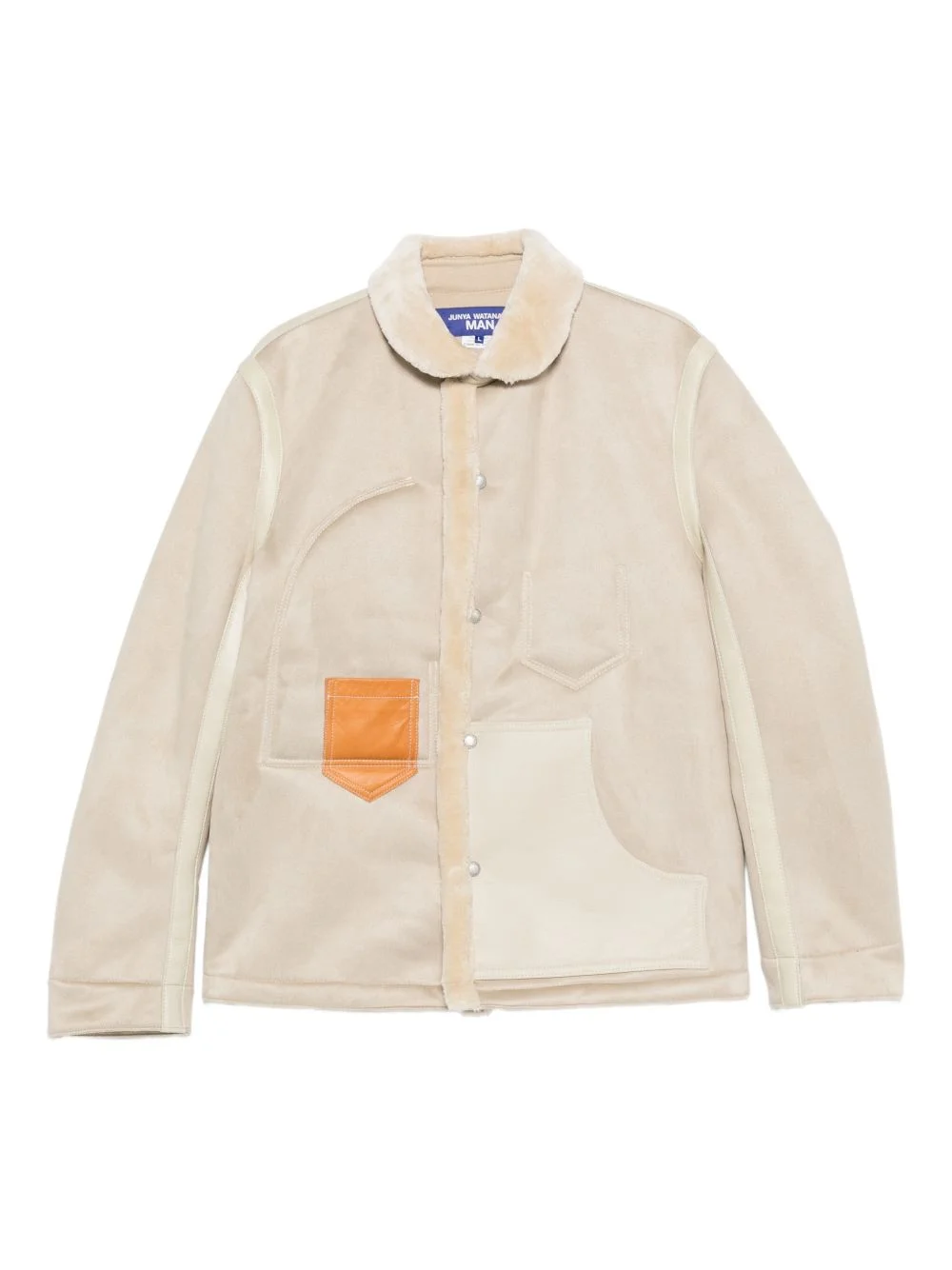 panelled pocket jacket - 1