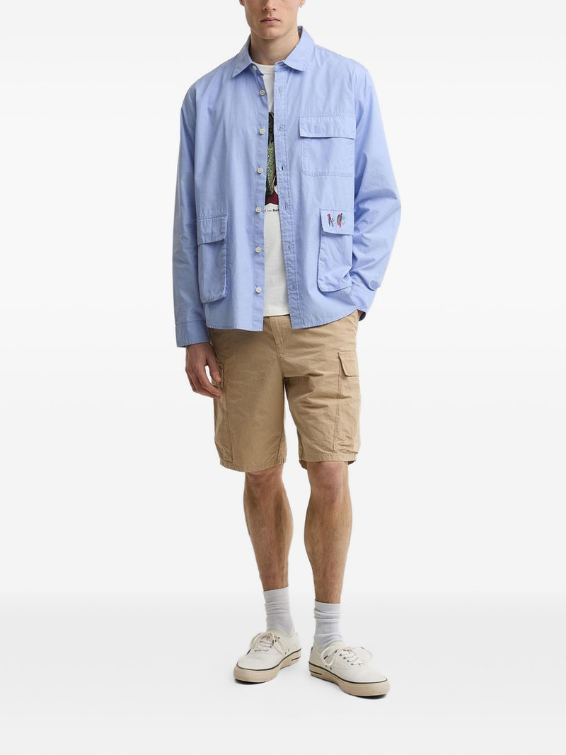Barbour x Paul Smith patch-pocket shirt outlook