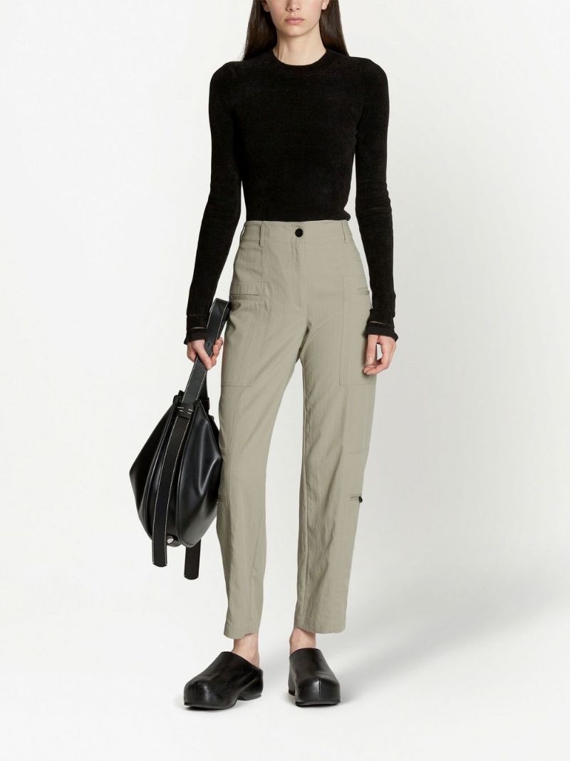 tapered pocket-detail trousers - 2