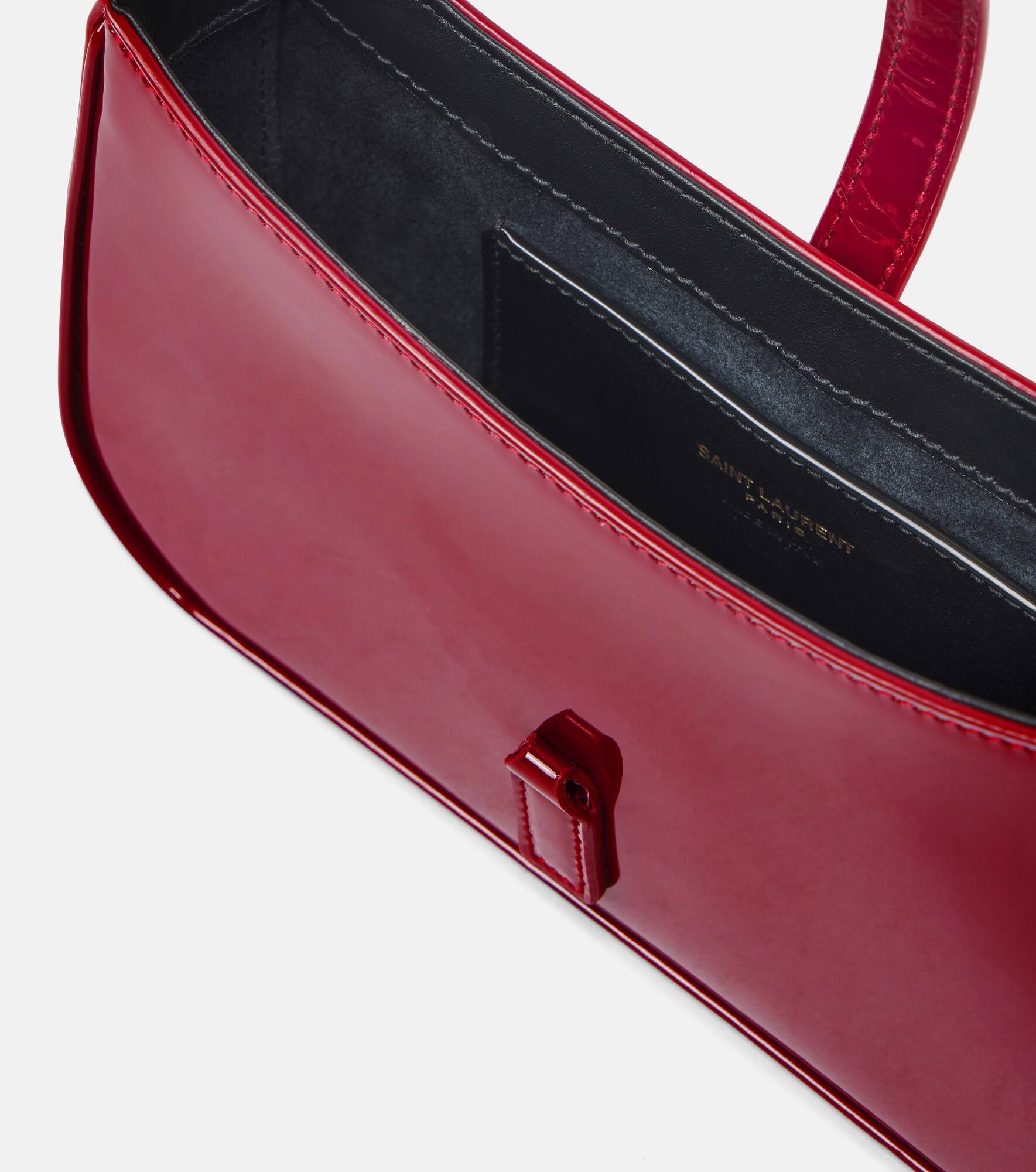 Le 5 à 7 Mini patent leather shoulder bag - 3