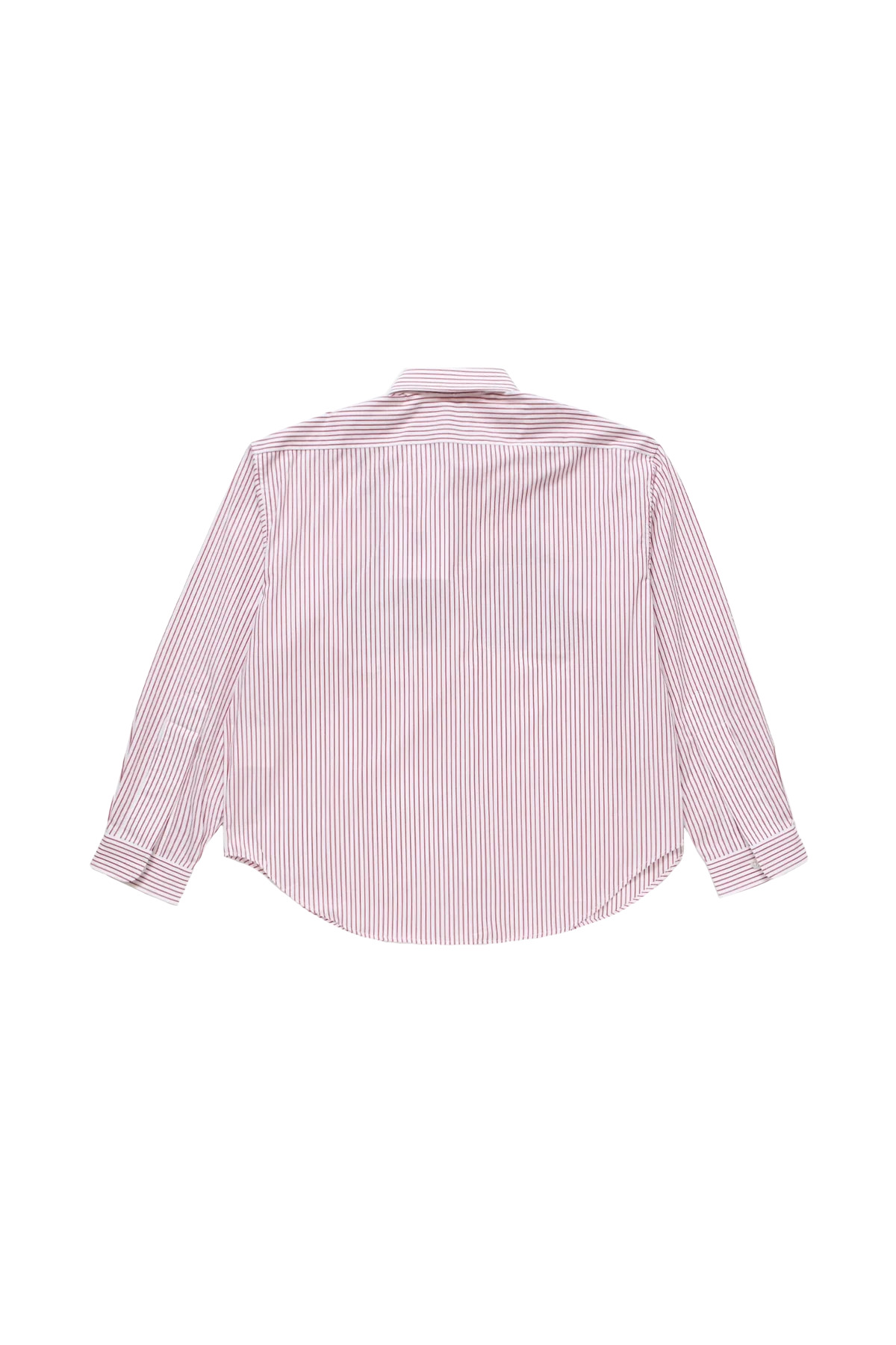 Vaquera Trompe L'Oeil Button Down White Red - 3