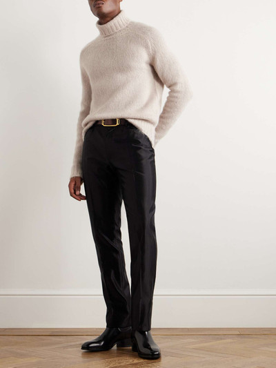 TOM FORD Slim-Fit Brushed Wool-Blend Rollneck Sweater outlook