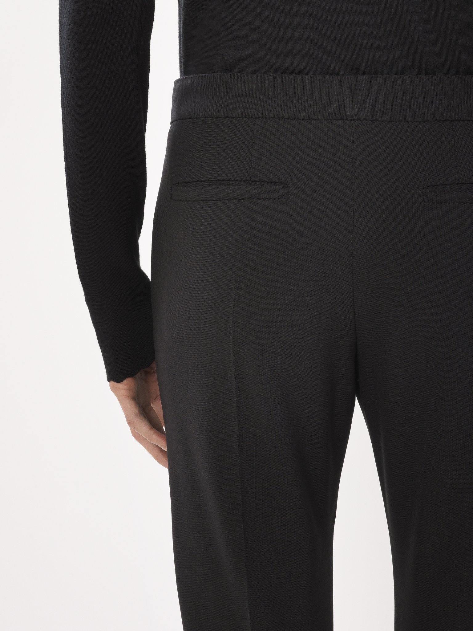 CROPPED CIGARETTE PANTS - 6