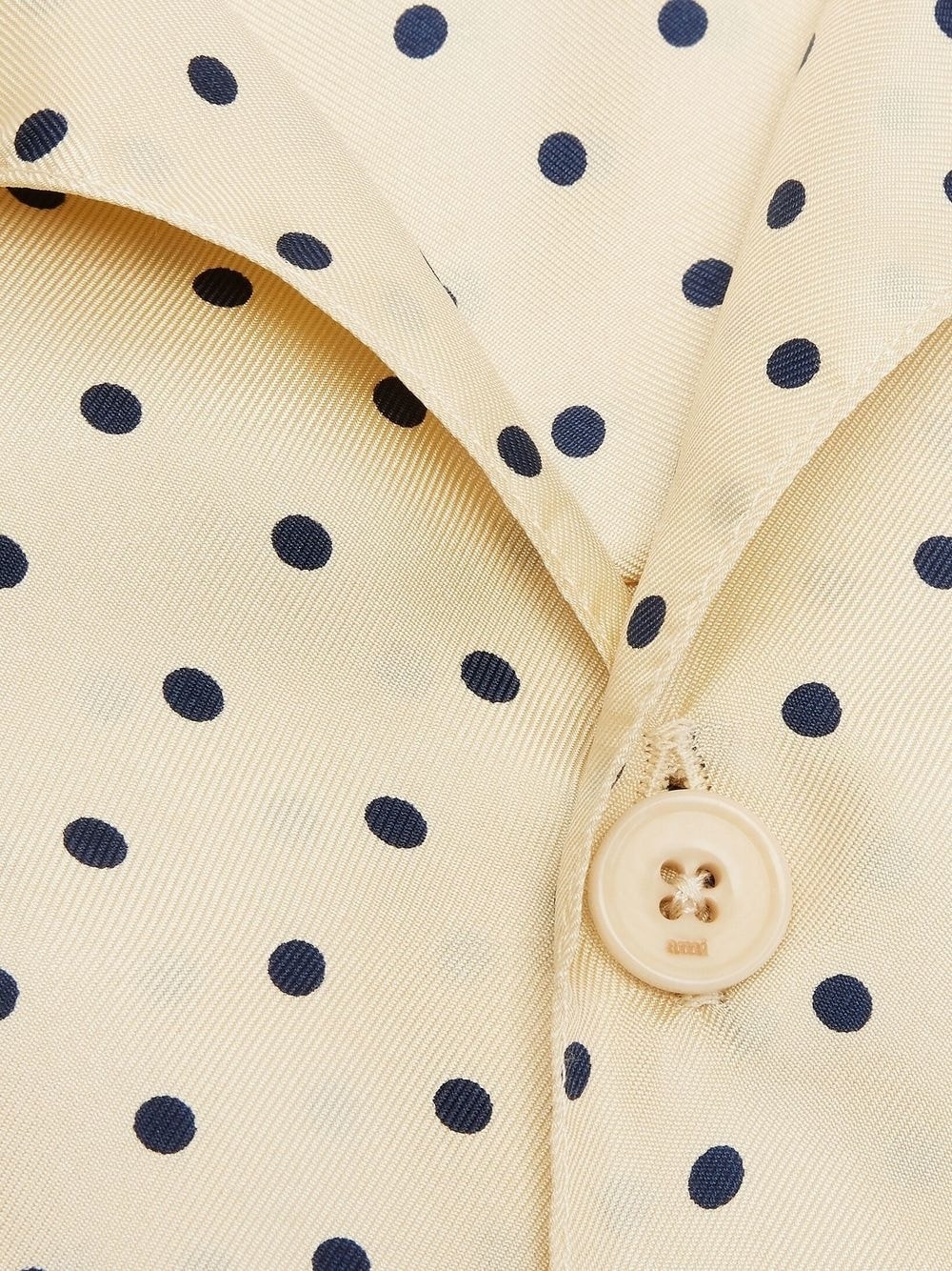 polka-dot print short-sleeve shirt - 5