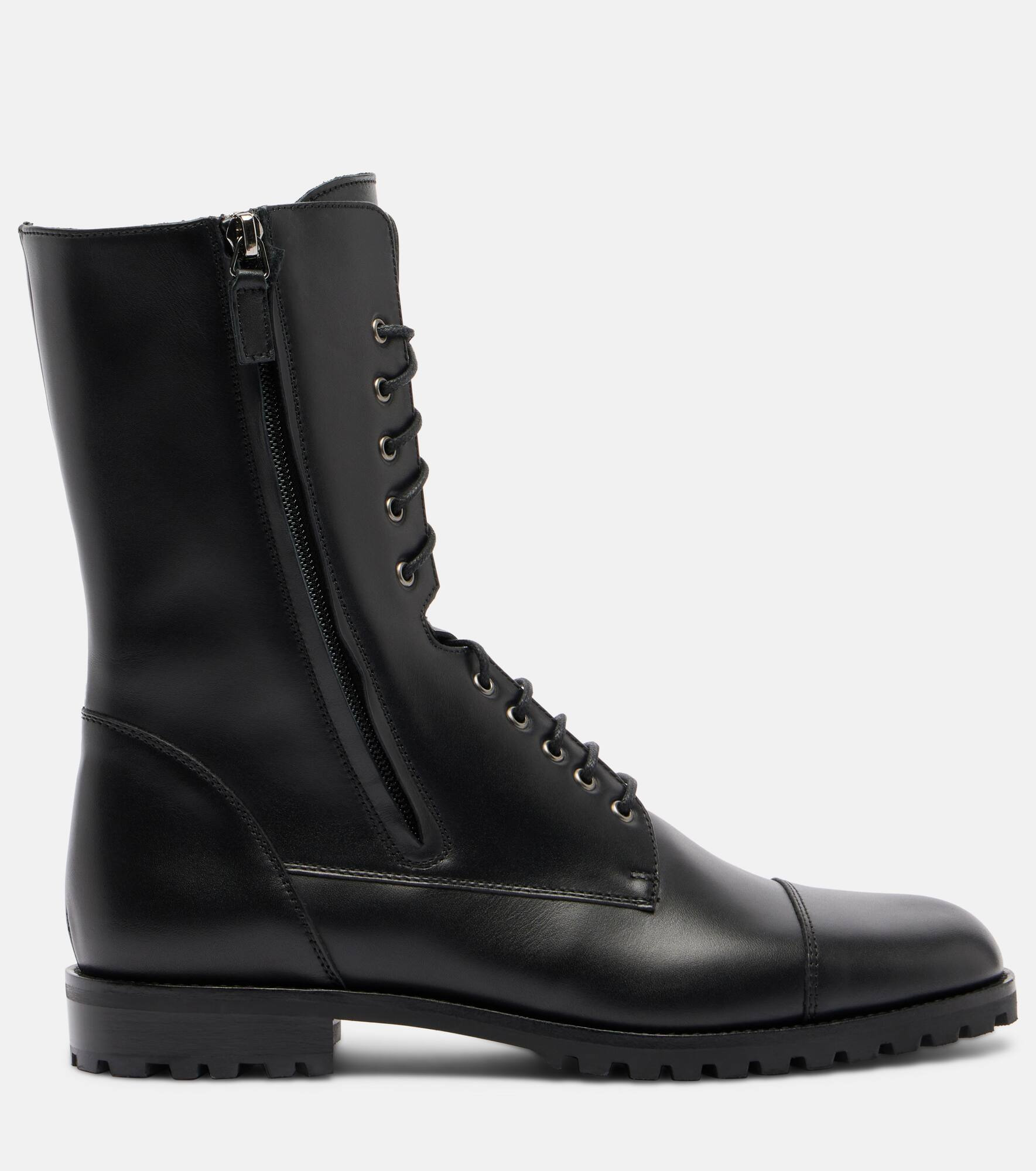 Lugata leather combat boots - 4