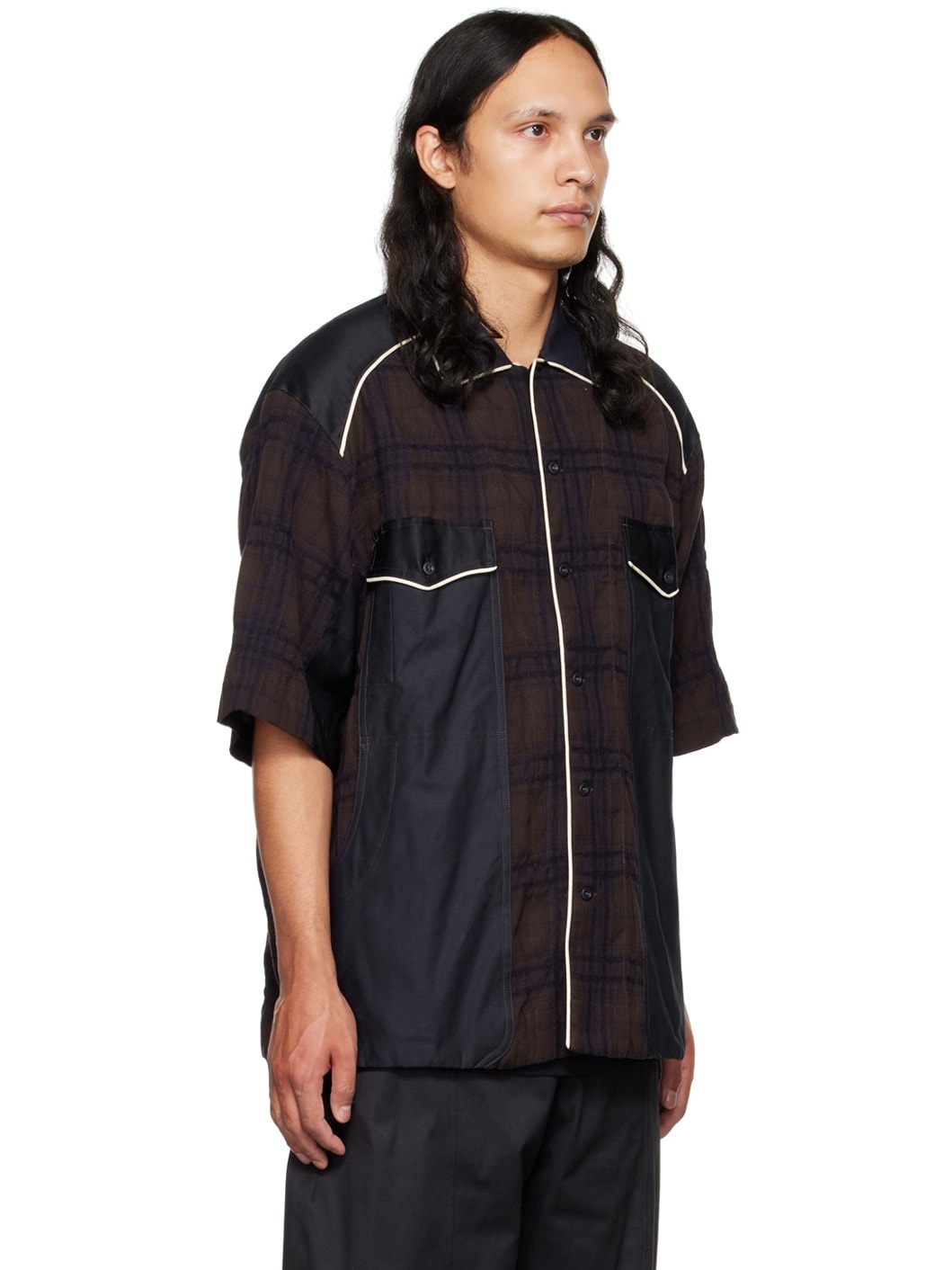 Navy Bowling Shirt - 2