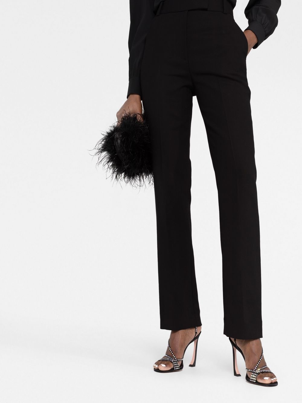 Emile high-waisted flared trousers - 5