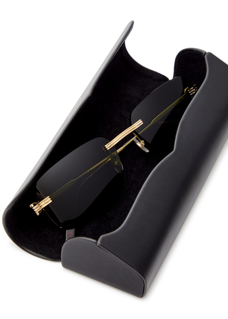 Cartier Première De Cartier Rectangle-frame Sunglasses - 4