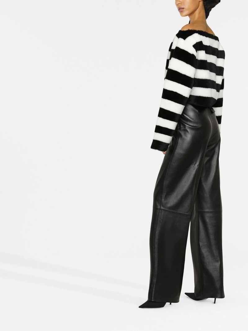 boat-neck striped jumper 4