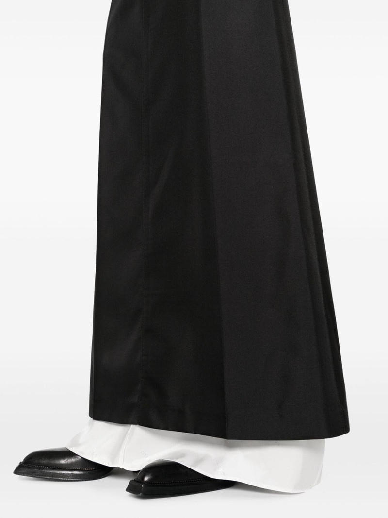 double-layer A-line maxi skirt 5