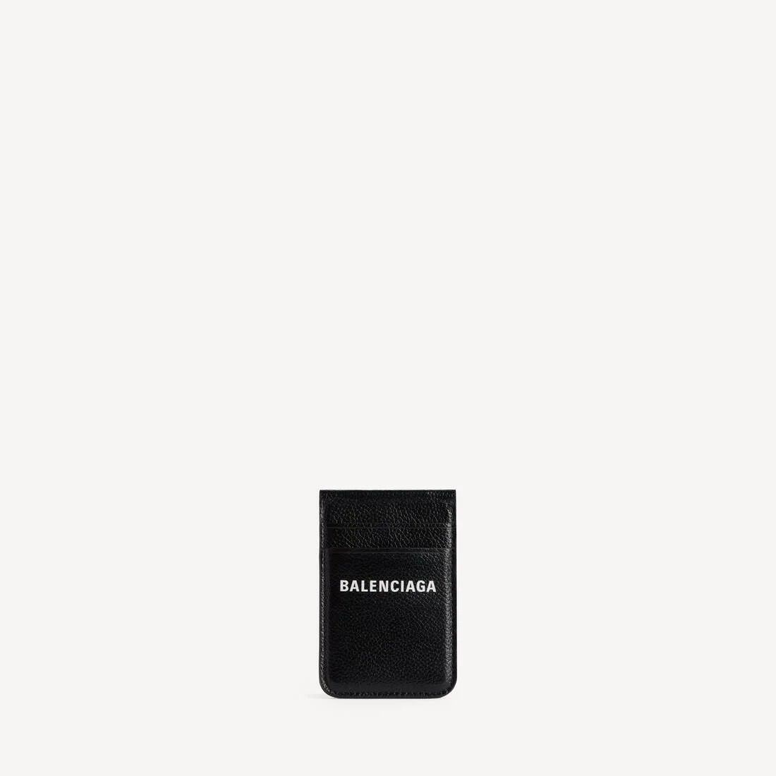 Men's Cash Magnet Card Holder With Stand in Black - 1