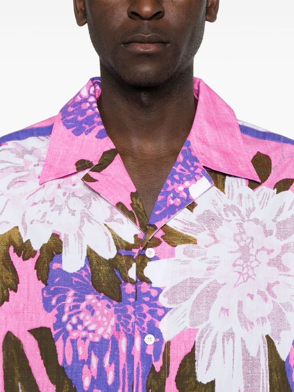 floral-print shirt - 5