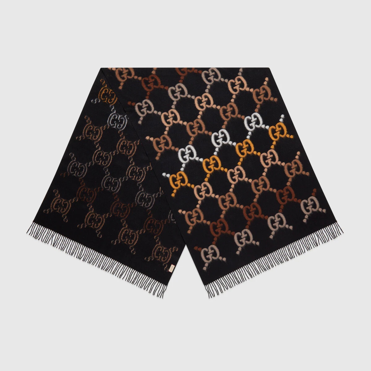 GG wool stole - 1