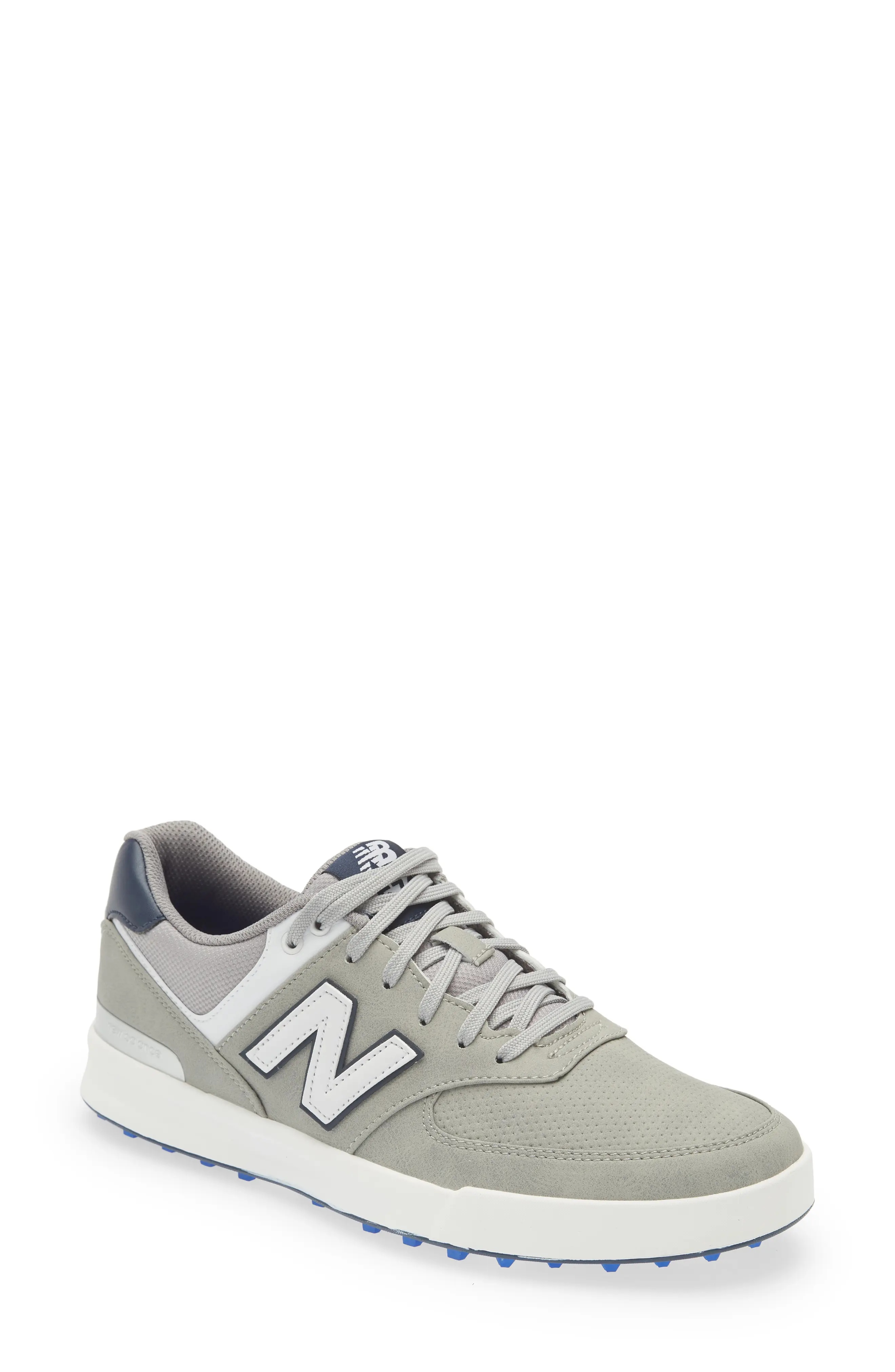 574 Greens Waterproof Golf Shoe in Grey /White - 1