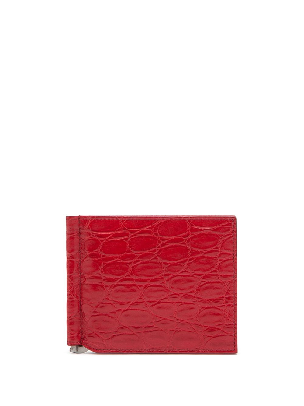 billfold clip leather wallet - 1