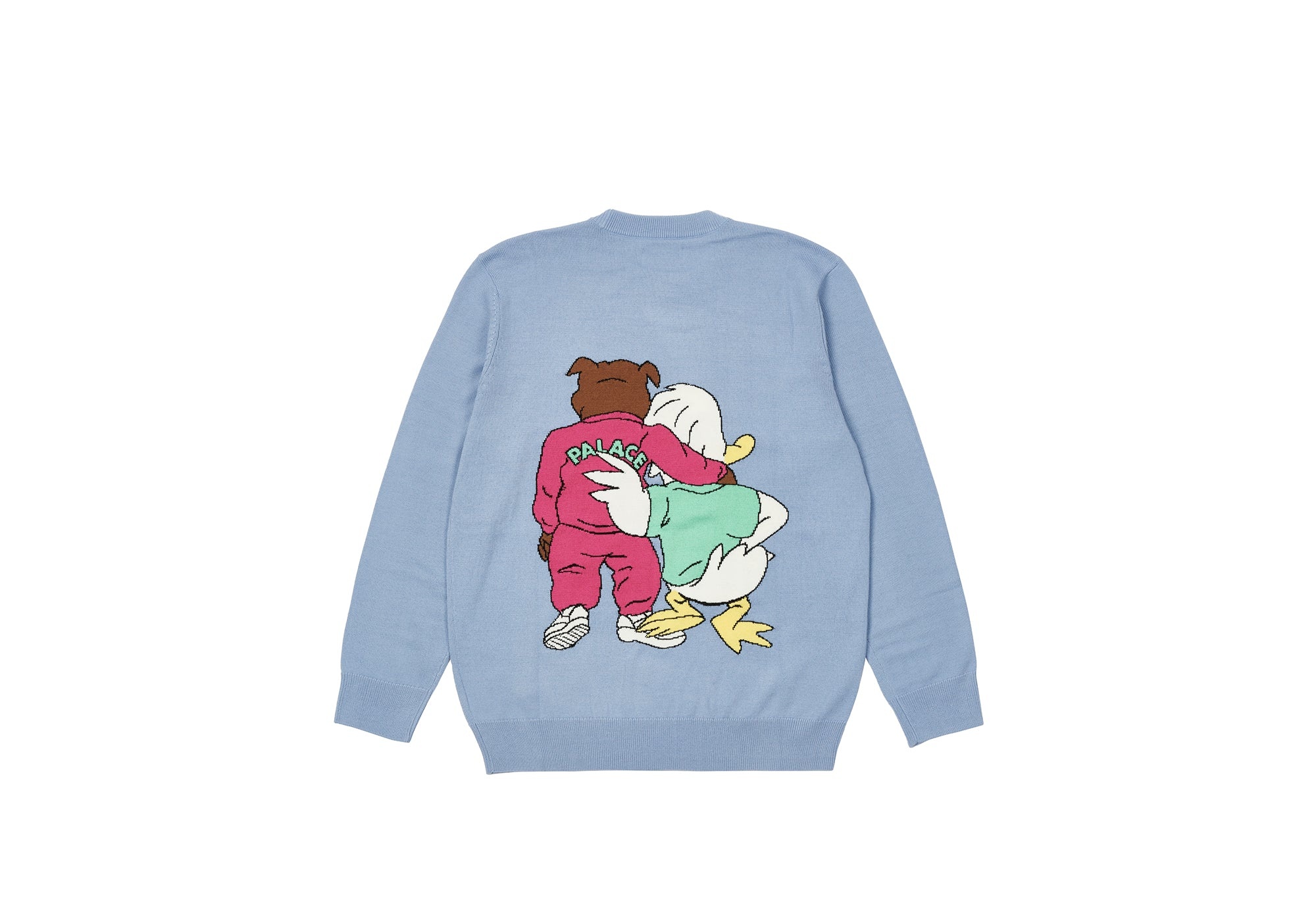 DOG AND DUCK KNIT BLUE - 2