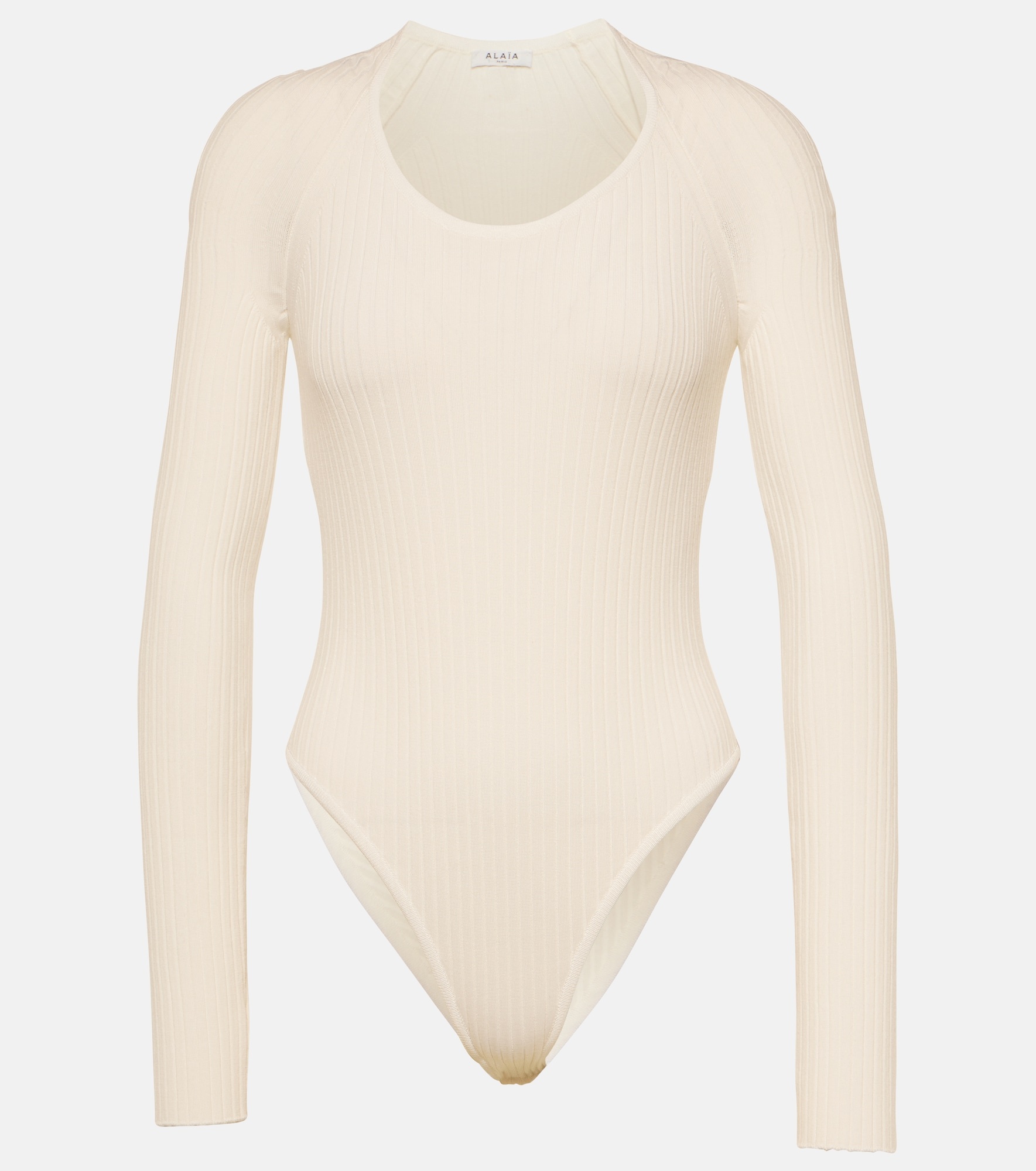 Ribbed-knit bodysuit - 1