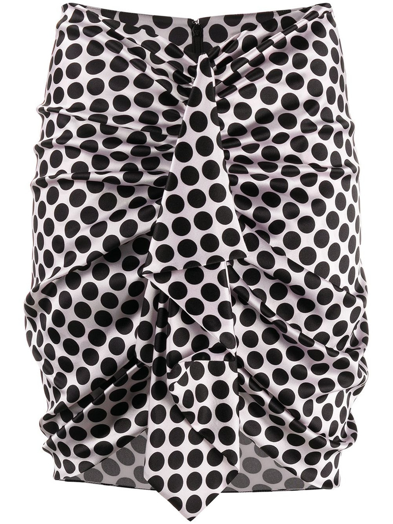 ruched mini skirt 1