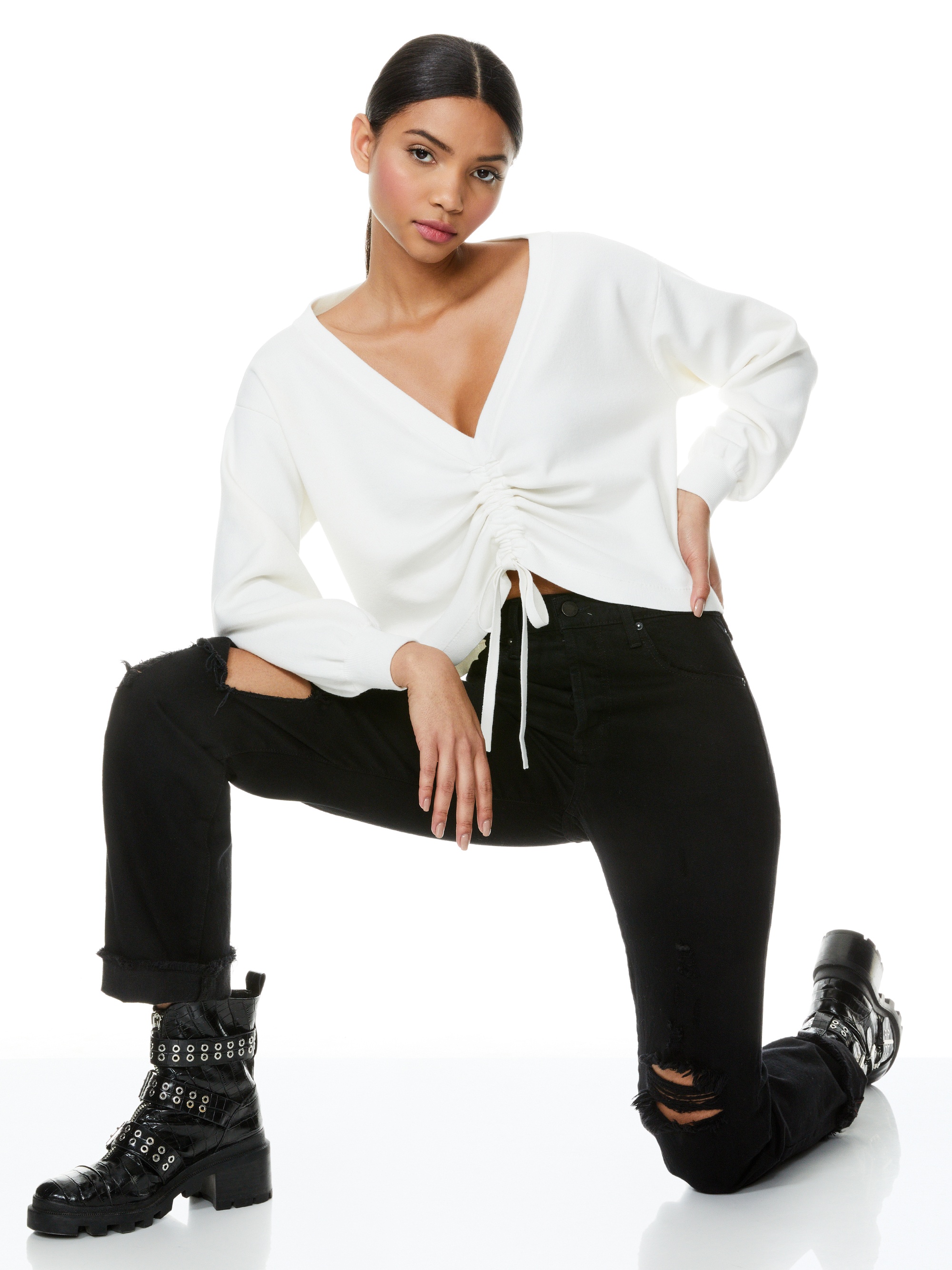 NORA REVERSIBLE DRAWCORD PULLOVER - 8