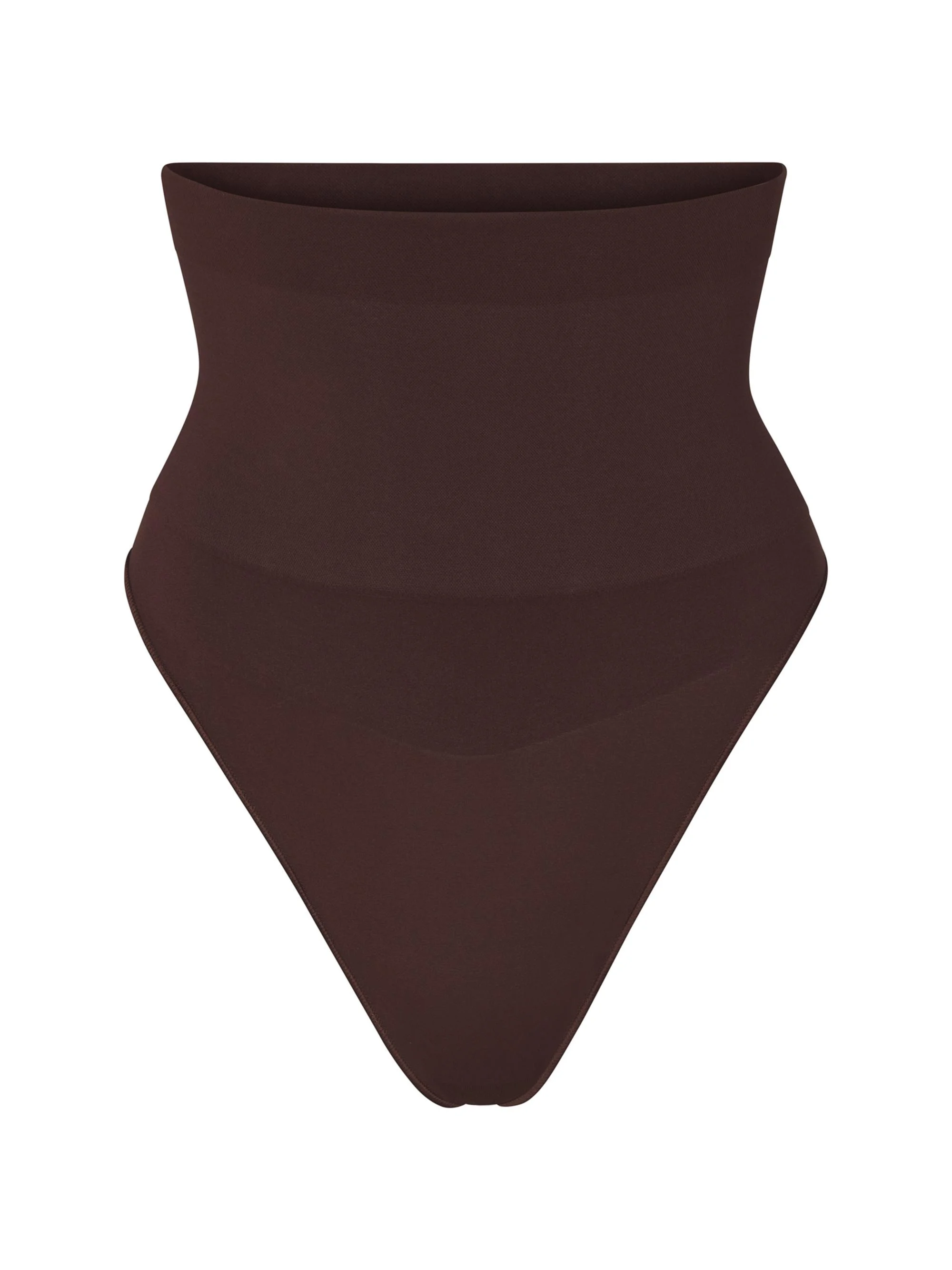 Women's Core Control Thong - Cocoa - 1