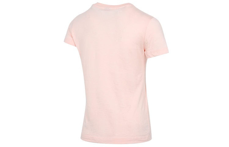 (WMNS) PUMA Creative Printing Sports Round Neck Short Sleeve Pink 531454-27 - 2
