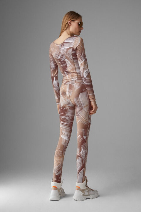 Kala Stirrup pants in Brown/Beige - 3