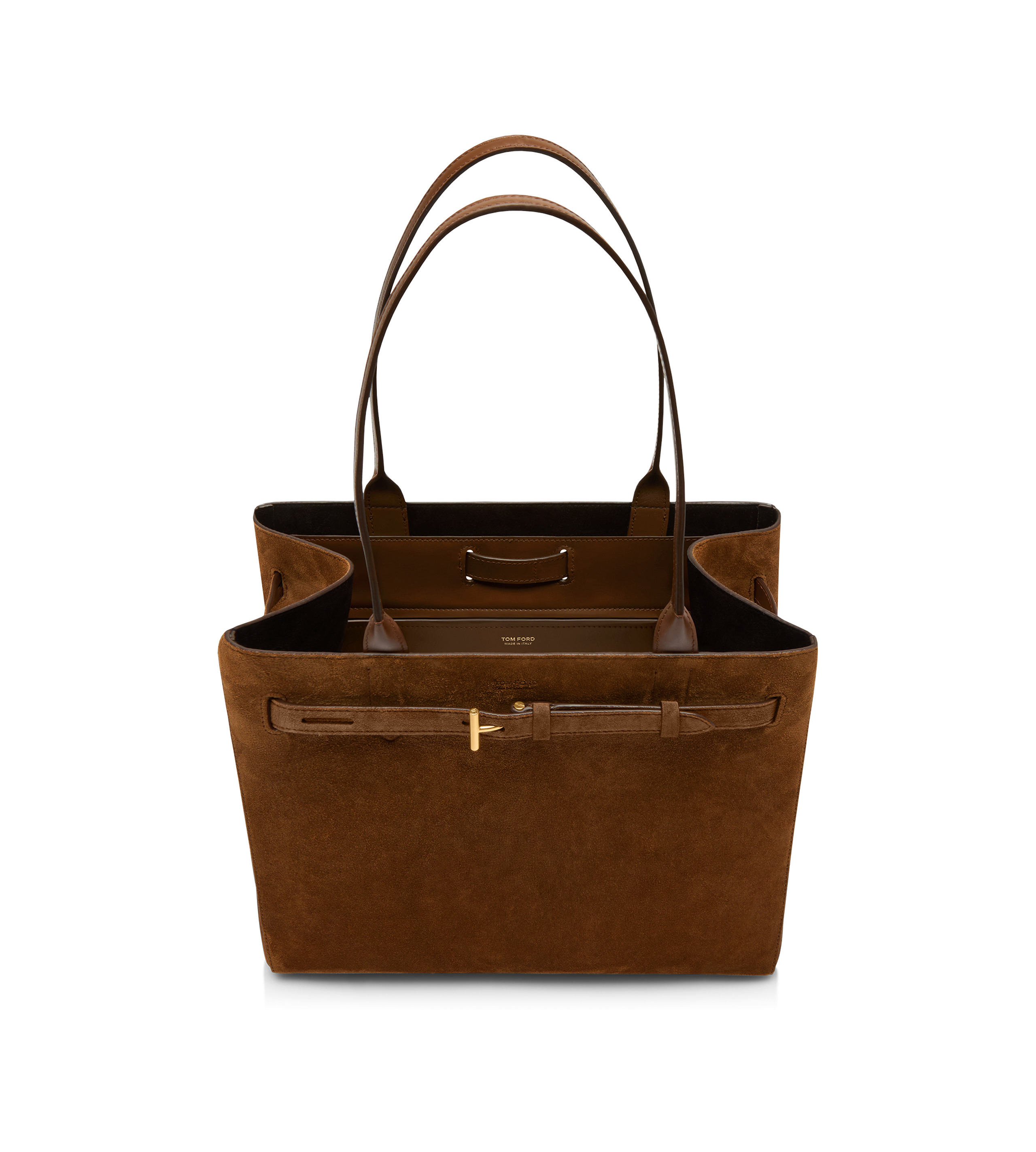 SUEDE LEATHER AUDREY MEDIUM TOTE - 4