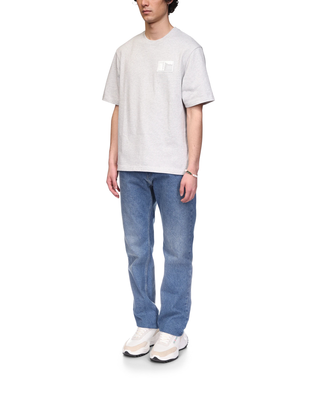 Tennis Statues Oversized T-Shirt | Casablanca Paris - 3