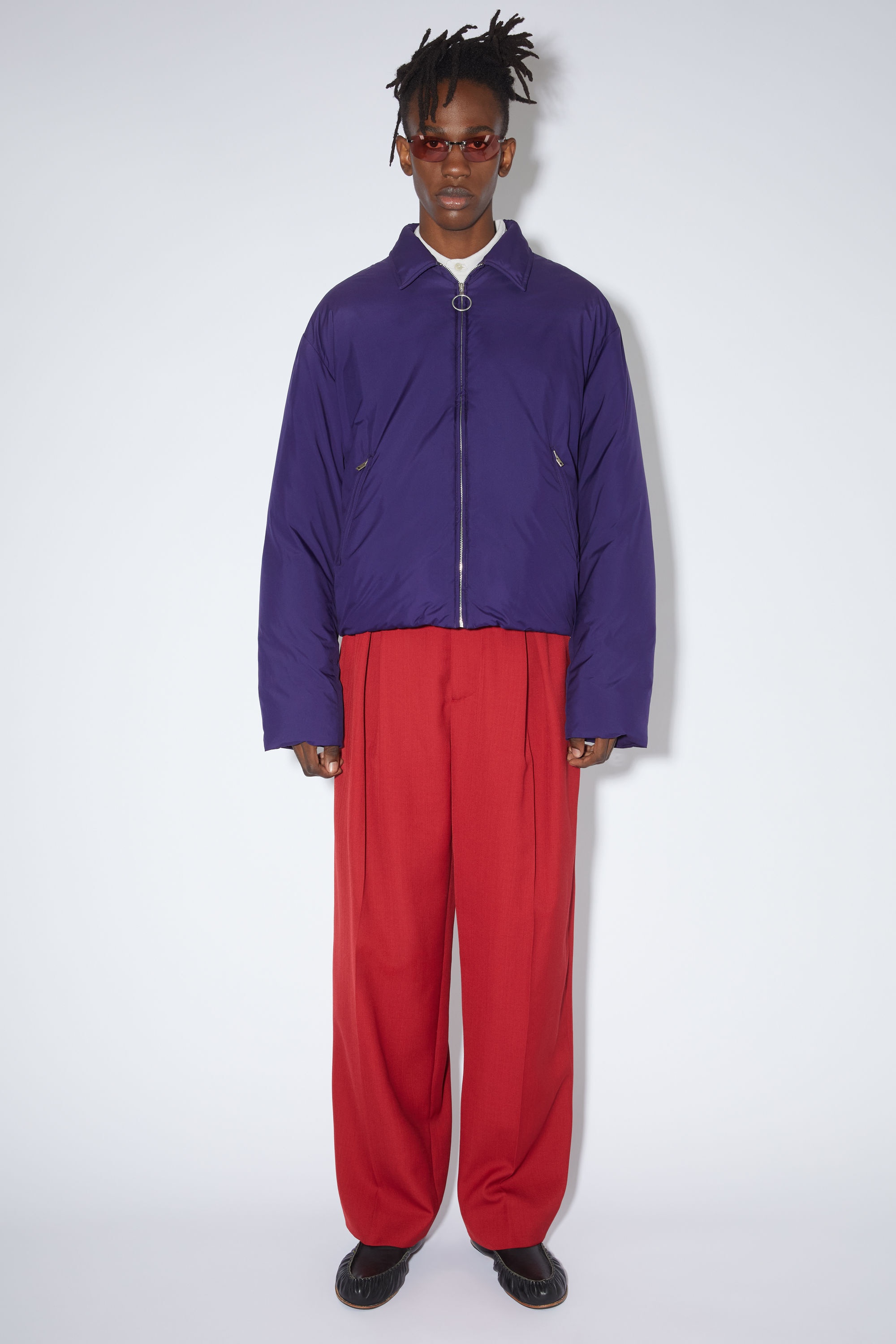 Puffer jacket - Indigo - 2